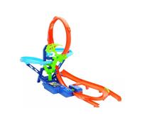 Hot Wheels Stunt Tracks Mid Air Crash Play Set Hot Wheels Multicolor