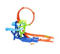 Hot Wheels Stunt Tracks Mid-Air Crash Playset