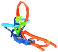 Hot Wheels Stunt Tracks Mid-Air Crash Playset & Toy Car