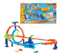 Hot Wheels Stunt Tracks Rapid Launch Cyclone Track Set