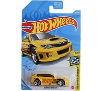 Hot Wheels Subaru WRX STI, [Yellow] 68/250 Speed Graphic 2/10