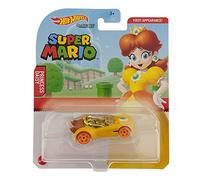 Hot Wheels Super Mario - GRM38 - 1:64 Metal Car/Vehicle - Princess Daisy