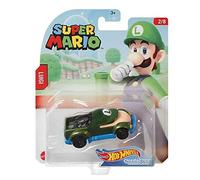 Hot Wheels Metal Car Super Mario GRM44 1:64 Luigi