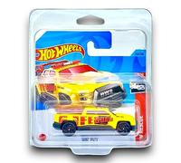 Hot Wheels Surf Duty (Yellow & Red) - 6/10 HW Rescue - 2023-230/250 (Short Card) - COMES IN A KLAS CAR KEEPER PROTECTOR COLLECTORS CASE - HKG67