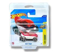Hot Wheels Sushi Tuner (Red, White & Black) 2/5 Fast Foodie - 2025-106/250 (Short Card) - includes a KLAS Car Keeper Protector Case - JBC01