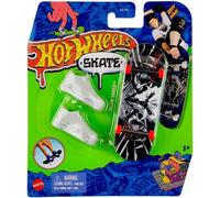 Hot Wheels Mattel Mini Skateboard with Matching Shoes, Multicolour (HGT49)