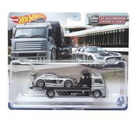 Hot Wheels Team Transport '16 Mercedes AMG GT3 Fleet Street, Silver #48