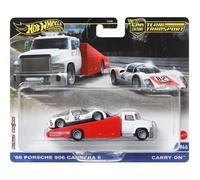 Hot Wheels Team Transport - ‘66 Porsche 906 Carrera 6 & Carry On Truck - #66