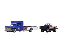 HOT WHEELS TEAM TRANSPORT '80 DODGE MACHO POWER WAGON & RETRO RIG #51 HKF38