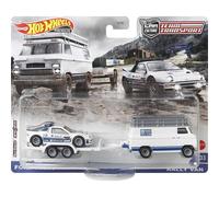Hot Wheels Team Transport Ford RS200 and Rally Van