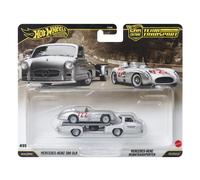 Hot Wheels Team Transport Mercedes Benz 300 SLR Uhlenhaut Mattel JHX90