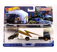 Hot Wheels Team Transport - Nissan Silvia (S13) & Sakura Sprinter - #52 - 2020