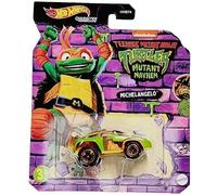 Hot Wheels Teenage Mutant Ninja Turtles Michelangelo 1:64 Scale Die-Cast Character Car