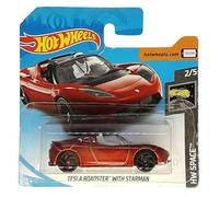 Hot Wheels - Tesla Roadster with Starman - HW Space 2/5 - FYD29 - Short Card - Mattel 2019