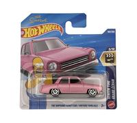 Hot Wheels - The Simpson Family Car - JJJ68 - Screen Time 3/10 - Short Card - Pink - Official Licensed Model - Mattel 2026 (108/250) - 1:64