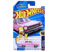 Hot Wheels The Simpsons Family Car [Pink] Screen Time 3/10, 108/250-1:64 Scale Diecast Toy Vehicle