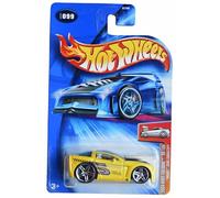 Hot Wheels 'Tooned 2005 Corvette, 2004 First Editions 99/100 [Yellow]