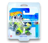 Hot Wheels Tooned Twin Mill (Green) 1/5 Tooned - 2023-170/250 (Short Card) - COMES IN A KLAS CAR KEEPER PROTECTIVE COLLECTORS CASE - HKH14