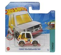 Hot Wheels - Tooned Volkswagen Golf MK1 - Tooned 1/10 - HCT27 - Short Card - VW GTI - Mattel 2022