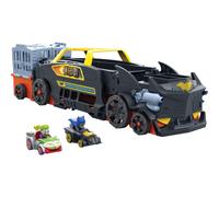 Hot Wheels Toy Car & Track RacerVerse Batmans Escape Chase Vehicle Transforms into 3-Lane Raceway with 1 Die-Cast Batman & 1 Joker