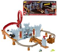Hot Wheels Mario Kart Bowser's Castle Track Set & Toy Car