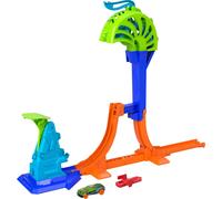 Hot Wheels Toy Car & Track Set, Stunt Tracks Power Launch Champion w (US IMPORT)