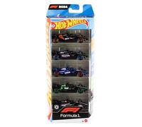 Hot Wheels F1 Formula 1 Racing Cars 5 Pack Mclaren Sauber Haas BWT Alpine