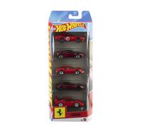 Hot Wheels Toy Ferrari Cars, Die-Cast 5-Pack in 1:64 Scale, Official (US IMPORT)