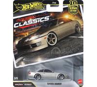 Hot Wheels Toyota Soarer Car Culture Vehicle, Premium 1:64 Scale Die-Cast Toy Car with Real Riders Tires & Metal/Metal Body & Chassis, JKF15