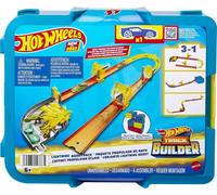 Hot Wheels Track Builder Playsets - Lightning Boost, Ice Crash & Flame Stunt