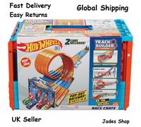 Hot Wheels Track Builder System Race Crate Playset Kids Childrens Fun Play Toy