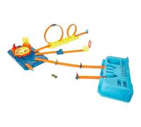 Hot Wheels Track Box With Launcher Game Set For Building Toy Tracks Multicolor