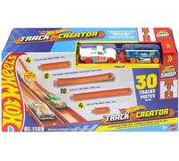 HOT WHEELS TRACK CREATOR 2 CAR DELUXE PACK INCLUDE 2x SCALE DIE CAST VEHICLES