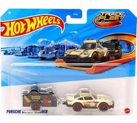 Hot Wheels Track Fleet, Porsche 911 Off-Roader [Tan] 1:64 Scale Diecast Car