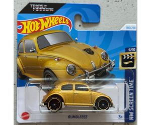 Hot Wheels Transformers BUMBLEBEE ERROR Short Card with Protector HW Screen Time