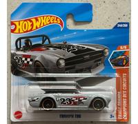 Hot Wheels TRIUMPH TR6 Treasure Hunt Short Card with Protector roadster