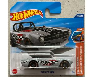 Hot Wheels TRIUMPH TR6 Treasure Hunt Short Card with Protector roadster