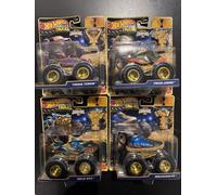 Hot Wheels Trophy Champions Monster Truck 1:64 Bundle Of 4 Cars
