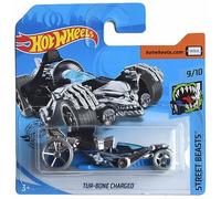 Hot Wheels Tur Bone Charged, Street Beasts 9/10 [Blue] Short Card