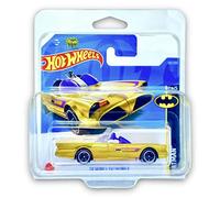 Hot Wheels TV Series Batmobile (Gold & Purple) 4/5 Batman 2022 - 131/250 (Short Card) xxx COMES IN A KLAS CAR KEEPER PROTECTIVE COLLECTORS CASE xxx HCW61 (HW0185)