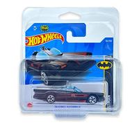 Hot Wheels TV Series Batmobile (Original Black) 4/5 Batman 2022 - 131/250 (Short Card) *** COMES IN A KLAS CAR KEEPER PROTECTIVE COLLECTORS CASE *** HCV64