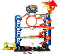 Hot Wheels Ulitmate Garage City Playset with Multi-Level racetrack New