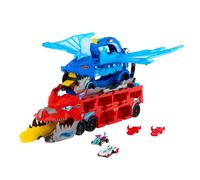 Hot Wheels Ultimate Dual Dragon Transporter Kids Track Set