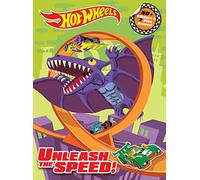 Hot Wheels: Unleash the Speed!: Panorama Sticker Book (Panorama Sticker Storybook)