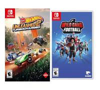 Hot Wheels Unleashed 2: Turbocharged - Nintendo Switch & Wild Card Football - Nintendo Switch