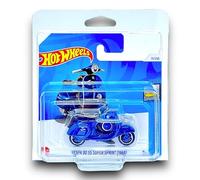 Hot Wheels Vespa 90 SS Super Sprint (1966) (Teal) 6/10 Factory Fresh - 2024-71/250 (Short Card) - includes a KLAS Car Keeper Protector Case - HTD23