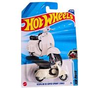 Hot Wheels Vespa 90 SS Super Sprint (1966) [White], HW Moto 2/5, 177/250, 1:64 Scale Diecast Car