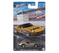 HOT WHEELS VINTAGE RACING CLUB ASST. HRT81 DIECAST 1:64 LAMBORGHINI CORVETTE CAR