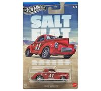Hot Wheels Vintage Salt Flat Racer 1941 Willys 1:64 Scale Diecast Vehicle Toy