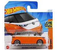 Hot Wheels - Volkswage ID. Buzz - HW Vans 2/5 - HTB94 - Short Card - VW Bus - Orange - Mattel 2024-1:64